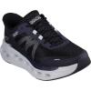 Skechers Men’s Max Cushioning Glide Step Aberdeen Hands Free Slip-ins Sneaker(Black/Grey)