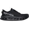 Skechers Men’s Max Cushioning Glide Step Advert Hands Free Slip-ins Sneaker(Black/Black)