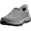 Skechers Men’s Respected-Holmgren Slip-in Loafer(Light Grey)