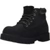 Skechers Men’s Sargeants-Verdict Waterproof Boot Fashion(Black Waterproof Oiled Smooth Leather)