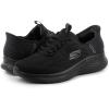 Skechers Men’s Skech-lite Pro Primebase Hands Free Slip-in Sneaker(Black)