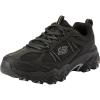 Skechers Men’s Stamina at Upper Stitch Sneaker(Black)