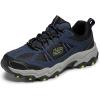 Skechers Men’s Stamina at Upper Stitch Sneaker(Blue)