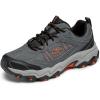 Skechers Men’s Stamina at Upper Stitch Sneaker(Grey)