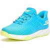 Skechers Men’s Viper Court Reload Hands Free Slip-ins Sneaker(Blue/Lime)