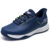 Skechers Men’s Viper Court Reload Hands Free Slip-ins Sneaker(Navy/Yellow)