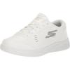 Skechers Men’s Viper Court Smash-Athletic Indoor Outdoor Pickleball Shoes | Relaxed Fit Sneakers(White)