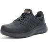 Skechers Men’s Work Delson 3.0 Sr Slip-On Shoes(Black)