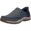 Skechers USA Men’s Mens 205167Moccasin(Blue)