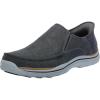 Skechers USA Men’s Mens 205167Moccasin(Grey)
