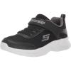 Skechers Unisex-Child Dynamatic Sneaker(Black1)