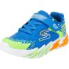 Skechers Unisex-Child Flex-Glow Bolt Sneaker(Royal/Multi)