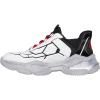 Skechers Unisex-Child Skech-Bots-Orbitron Sneaker(White/Black/Red)