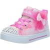 Skechers Unisex-Child Twinkle Sparks-Ombre Dazzle Sneaker(Pink/Multi)