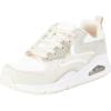 Skechers Unisex-Child Uno Gen1-Shimmer Away Sneaker(Natural)