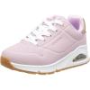 Skechers Unisex-Child Uno Gen1-Shimmer Away Sneaker(Pink)