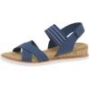 Skechers Women’s 114147 Sandal(Navy Blue Textile)