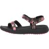 Skechers Women’s 600 Spikeless Golf Sandal(Black/Multi Flower Print)