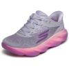 Skechers Women’s Aero Burst Hands Free Slip-ins Sneaker(Lavender/Neon Pink)