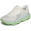 Skechers Women’s Aero Burst Hands Free Slip-ins Sneaker(Off White/Green)