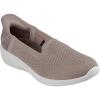 Skechers Women’s Arya-Sweet Voice Hands Free Slip-ins Loafer Flat(Taupe)