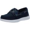 Skechers Women’s Boat Shoe(Navy/White)