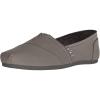 Skechers Women’s Bobs Plush-Peace & Love Ballet Flat(Charcoal)