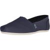 Skechers Women’s Bobs Plush-Peace & Love Ballet Flat(Navy/White)