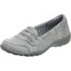 Skechers Women’s, Breathe Easy – Good Influence Slip-On(Grey)