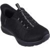 Skechers Women’s Brilliance-Night Shift Hands Free Slip-ins Sneaker(Black)