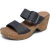 Skechers Women’s Brystol Wedge Sandal(Black)