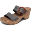 Skechers Women’s Brystol Wedge Sandal(Chocolate)