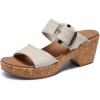 Skechers Women’s Brystol Wedge Sandal(Natural)