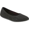 Skechers Women’s Cleo 2.0 Glitzy Daze Flats(Black/Black)