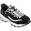 Skechers Women’s D’Lites New Scene Hands Free Slip-Ins Sneaker(Black/White)
