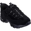Skechers Women’s D’Lites Remix Hands Free Slip-ins Sneaker(Black/Black)