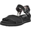 Skechers Women’s Desert Kiss-Adobe Princess Sandal(Black/Black)