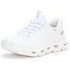 Skechers Women’s Glide Step Arc Waves Slip-ins Sneaker(White)