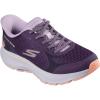 Skechers Women’s Go Run Consistent 2.0 Captiva Hands Free Slip-ins Sneaker(Dark Purple Textile Trim)