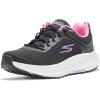 Skechers Women’s Go Run Consistent 2.0 Duval Sneaker(Black/Pink)