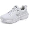 Skechers Women’s Go Run Consistent 2.0 Duval Sneaker(White/Black)