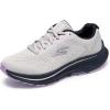 Skechers Women’s Go Run Consistent 2.0 Mile Sneaker(Light Gray/Black)