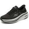 Skechers Women’s Go Run Elevate 2.0 Banyan Hands Free Slip-ins Sneaker(Black/White)