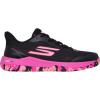Skechers Women’s Go Train Arch Fit Viper Court Pro-Pickleball Sneaker(Black/Hot Pink)