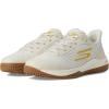 Skechers Women’s Go Train Arch Fit Viper Court Pro-Pickleball Sneaker(Off-white)