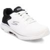 Skechers Women’s Go Walk 7 – Cosmic Waves Athletic Walking Sneaker(White/Black)