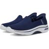 Skechers Women’s Go Walk Arch Fit 2.0 Delara Hands Free Slip ins(Navy/White)