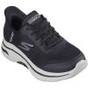 Skechers Women’s Go Walk Arch Fit 2.0 Valencia Hands Free Slip-ins Sneaker(Black/White)