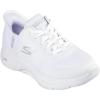 Skechers Women’s Go Walk Arch Fit 2.0 Valencia Hands Free Slip-ins Sneaker(White)