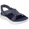Skechers Women’s Go Walk Flex Sandal-Peyton Hands Free Slip-ins Flat(Navy)